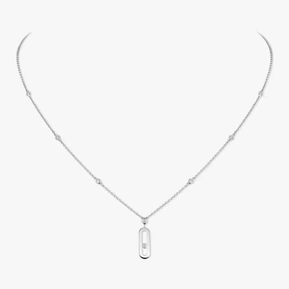[Sprite Jewelry] Move Uno Gold Diamond Long Necklace