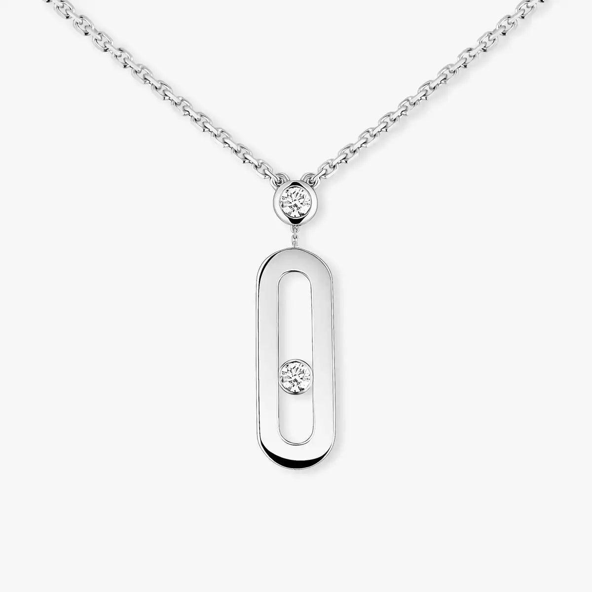 [Sprite Jewelry] Move Uno Gold Diamond Long Necklace