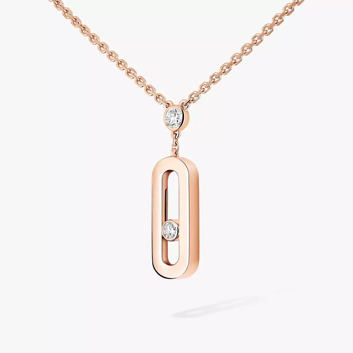 [Sprite Jewelry] Move Uno Gold Diamond Long Necklace