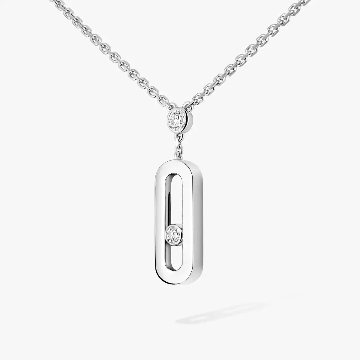 [Sprite Jewelry] Move Uno Gold Diamond Long Necklace