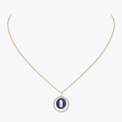 [Sprite Jewelry]Lucky Move Diamond Necklace in Rose Gold and White Mother-of-Pearl