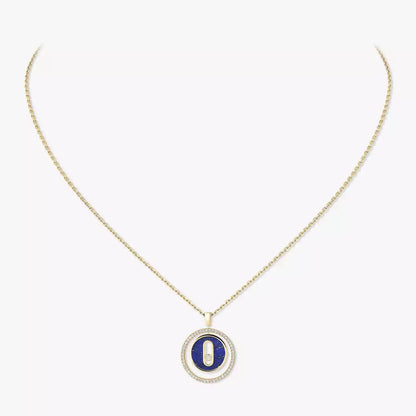 [Sprite Jewelry]Lucky Move Diamond Necklace in Rose Gold and White Mother-of-Pearl