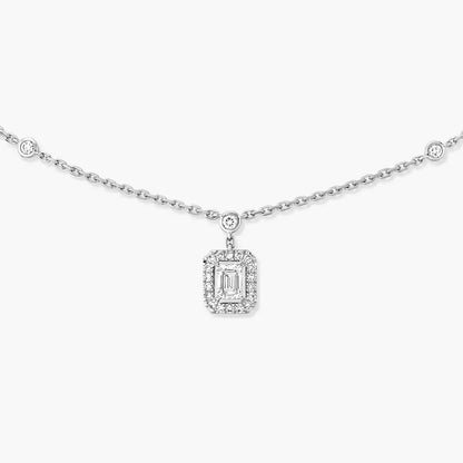 [Sprite Jewelry]My Twin Diamond Necklace in Silver