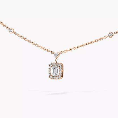 [Sprite Jewelry]My Twin Diamond Necklace in Silver