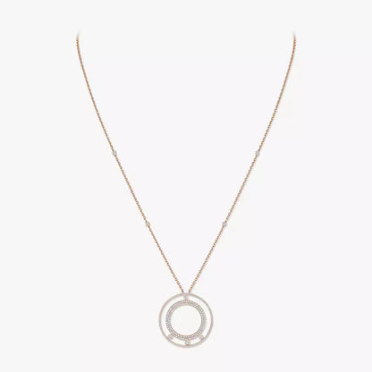 [Sprite Jewelry]Move Romane Long Pave_-Set Diamond Necklace