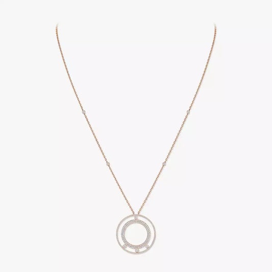 [Sprite Jewelry]Move Romane Long Pave_-Set Diamond Necklace