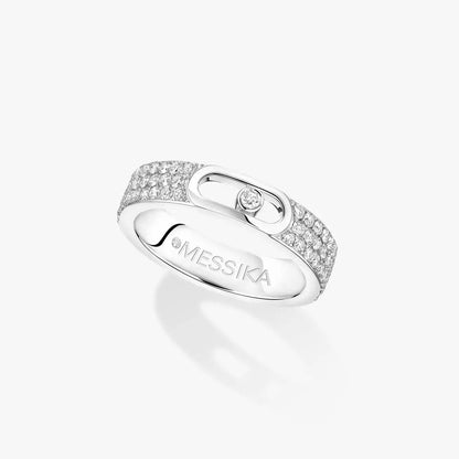 [Sprite Jewelry]Move Joaillerie Pave_ Diamond Wedding Ring