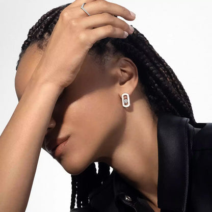 [Sprite Jewelry]So Move Diamond Earrings in Yellow Gold