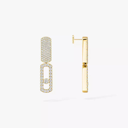 [Sprite Jewelry]Imperial Move SM Diamond Earrings