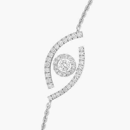 [Sprite Jewelry]Lucky Eye Pave-Set Diamond Bracelet