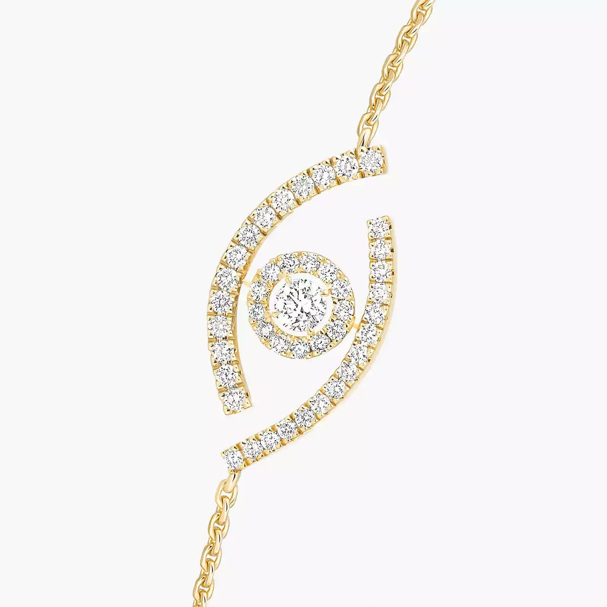 [Sprite Jewelry]Lucky Eye Pave-Set Diamond Bracelet