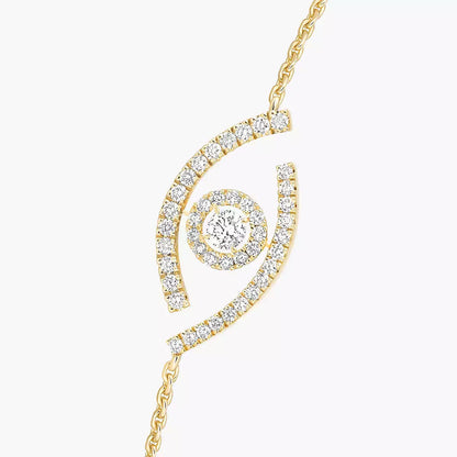 [Sprite Jewelry]Lucky Eye Pave-Set Diamond Bracelet