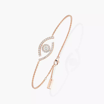[Sprite Jewelry]Lucky Eye Pave-Set Diamond Bracelet