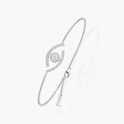 [Sprite Jewelry]Lucky Eye Pave-Set Diamond Bracelet
