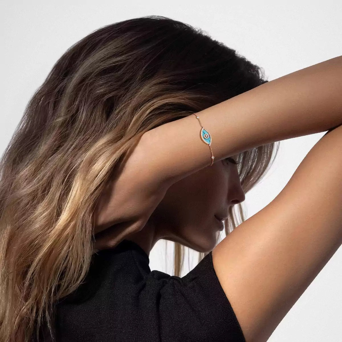 [Sprite Jewelry]Lucky Eye Diamond Bracelet