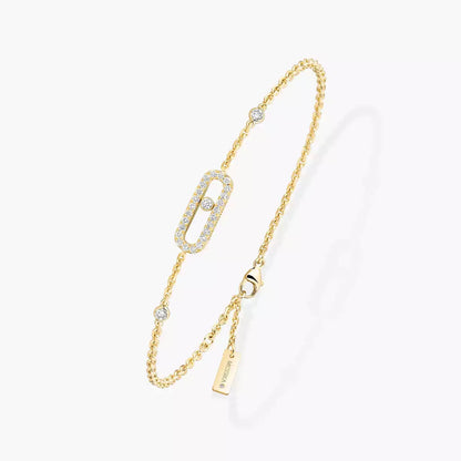 [Sprite Jewelry]Move Uno Diamond Bracelet