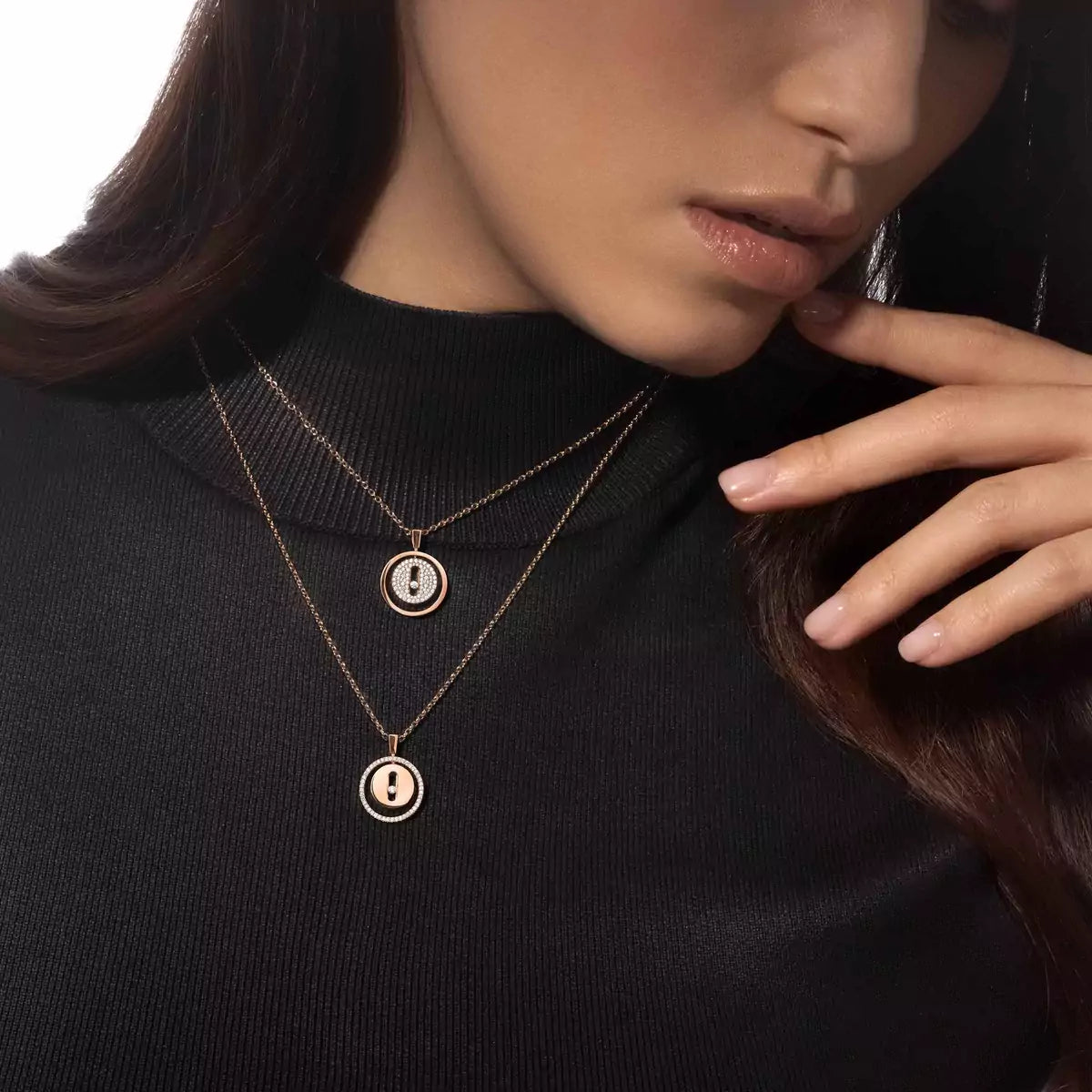 [Sprite Jewelry] Lucky Move Diamond Necklace