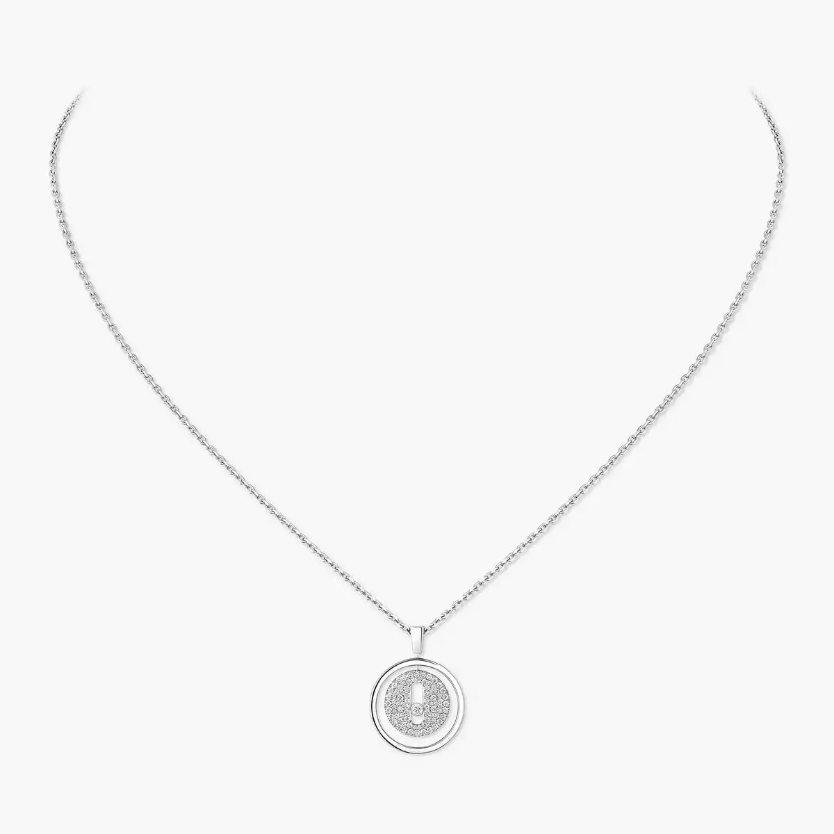 [Sprite Jewelry] Lucky Move Diamond Necklace