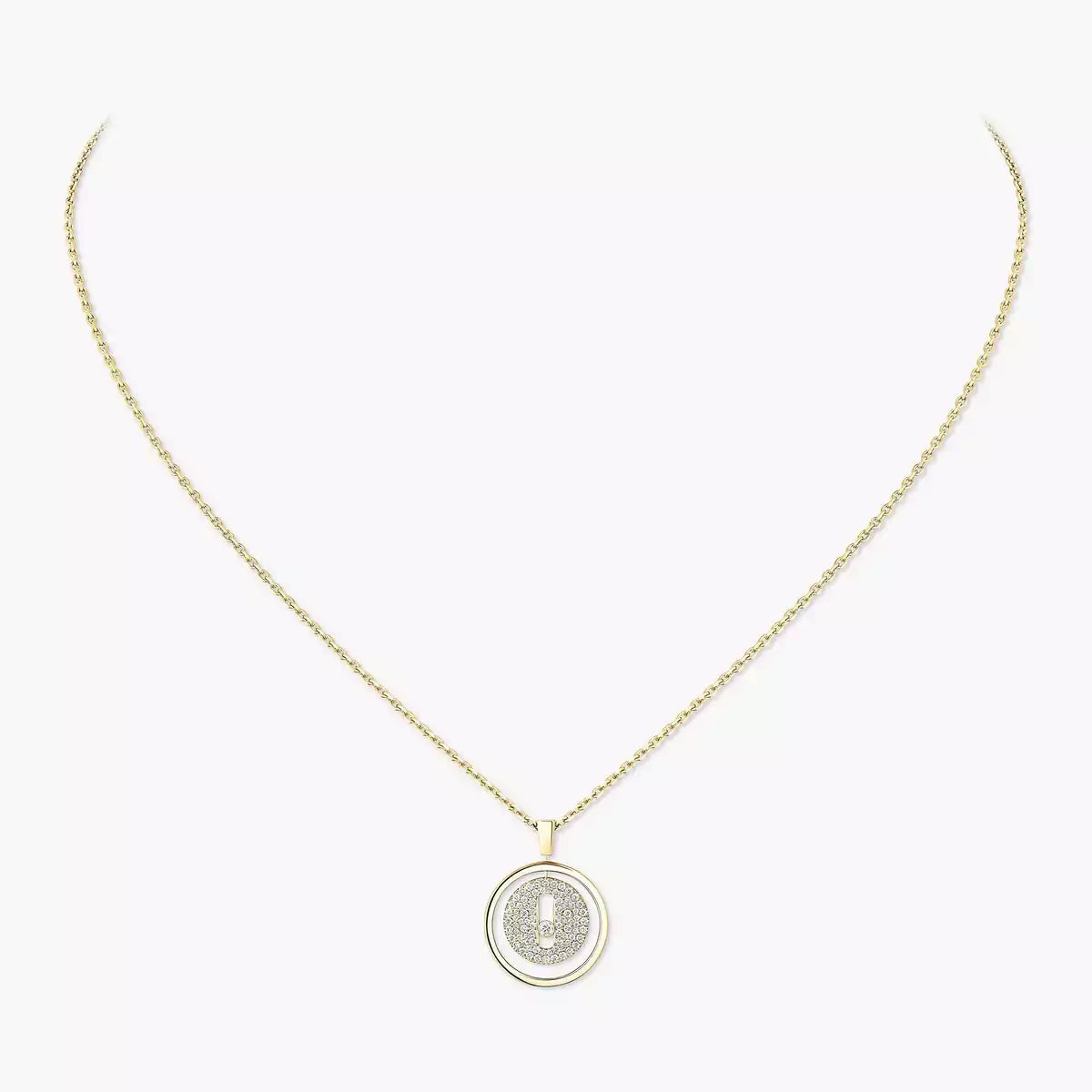 [Sprite Jewelry] Lucky Move Diamond Necklace
