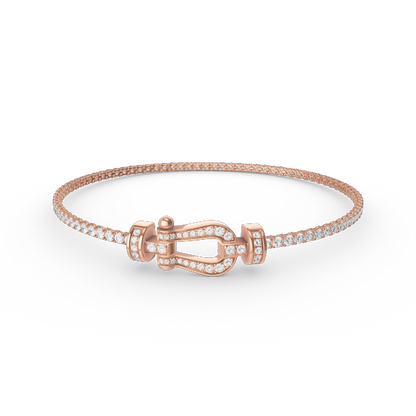 ¡®Sprite Jewelry¡¯FORCE  HORSESHOE  DIAMOND TENNIS BRACELET