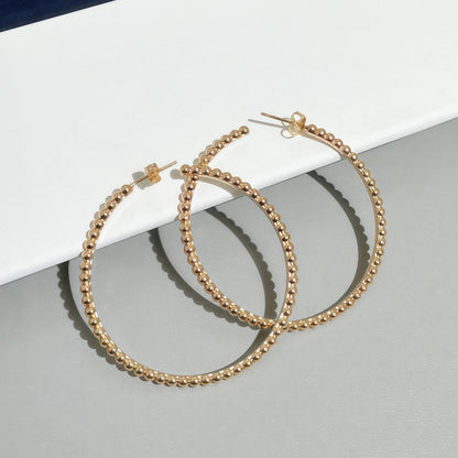 [Sprite Jewelry] SMOOTH BEAD STUD EARRINGS