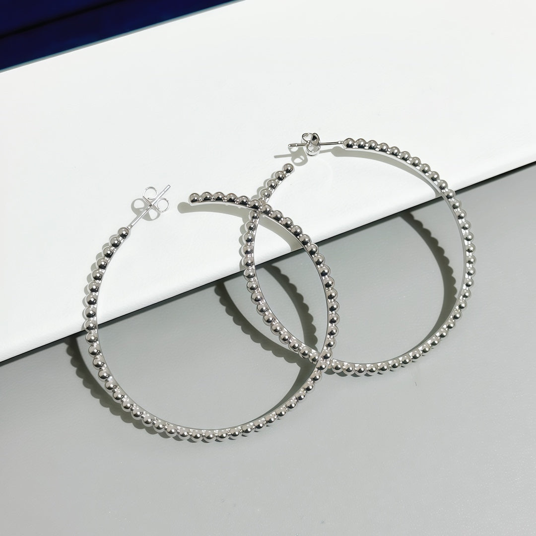 [Sprite Jewelry] SMOOTH BEAD STUD EARRINGS