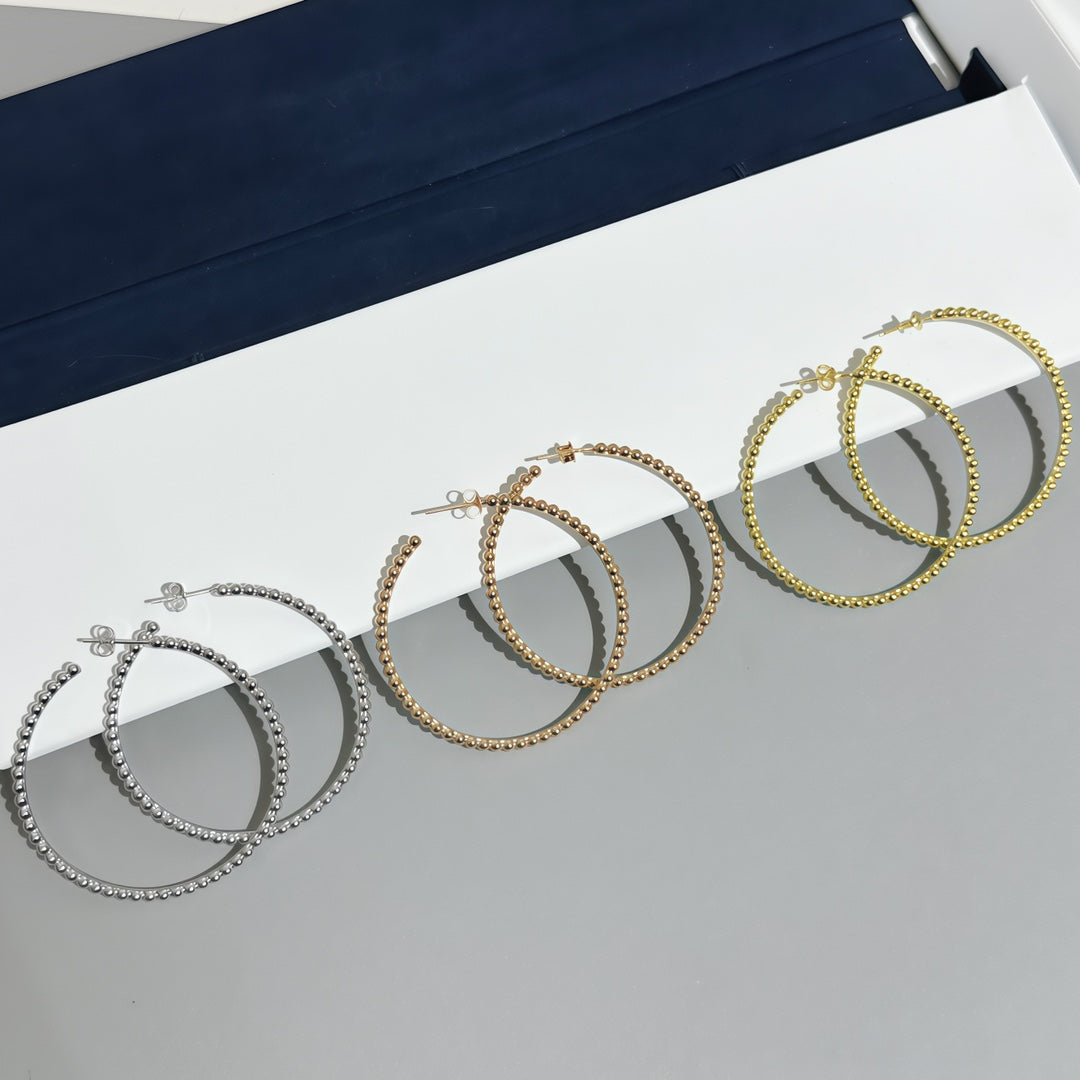 [Sprite Jewelry] SMOOTH BEAD STUD EARRINGS