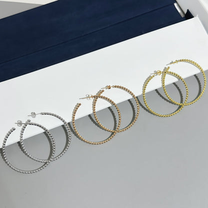 [Sprite Jewelry] SMOOTH BEAD STUD EARRINGS