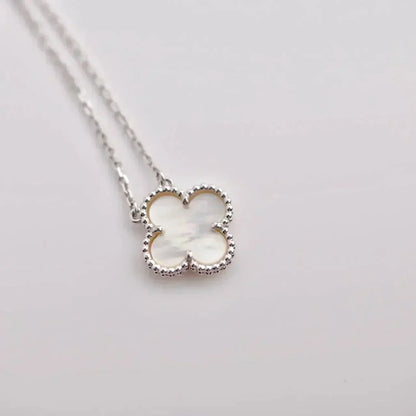 ¡®Sprite Jewelry¡¯CLOVER  15MM WHITE MOTHER-OF-PEARL SILVER