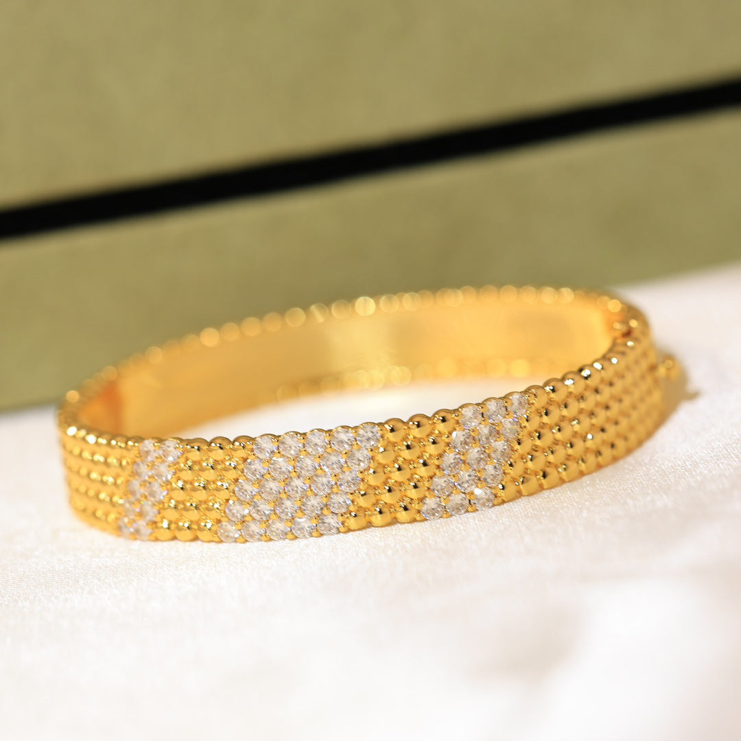 [Sprite Jewelry]  FIVE-ROW DIAMOND BRACELET