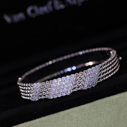 [Sprite Jewelry]  FIVE-ROW DIAMOND BRACELET
