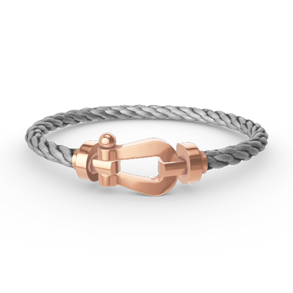 ¡®Sprite Jewelry¡¯FORCE LARGE HORSESHOE NO DIAMOND BRACELET ROSE GOLD