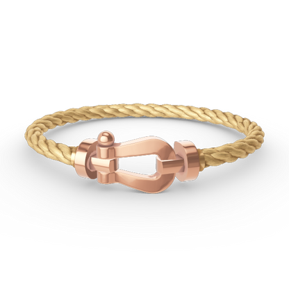 ¡®Sprite Jewelry¡¯FORCE LARGE HORSESHOE NO DIAMOND BRACELET ROSE GOLD