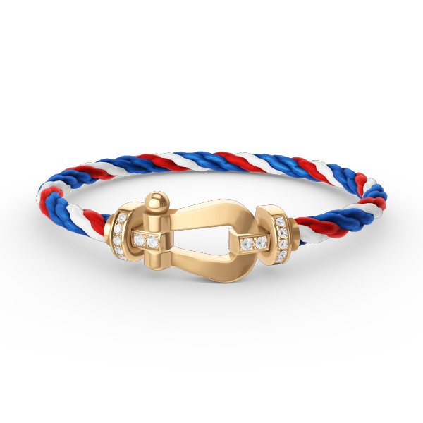 ¡®Sprite Jewelry¡¯FORCE LARGE HORSESHOE HALF DIAMOND BRACELET GOLD