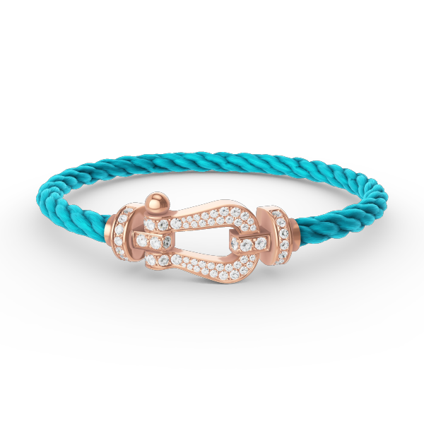 ¡®Sprite Jewelry¡¯FORCE LARGE HORSESHOE FULL DIAMOND BRACELET ROSE GOLD