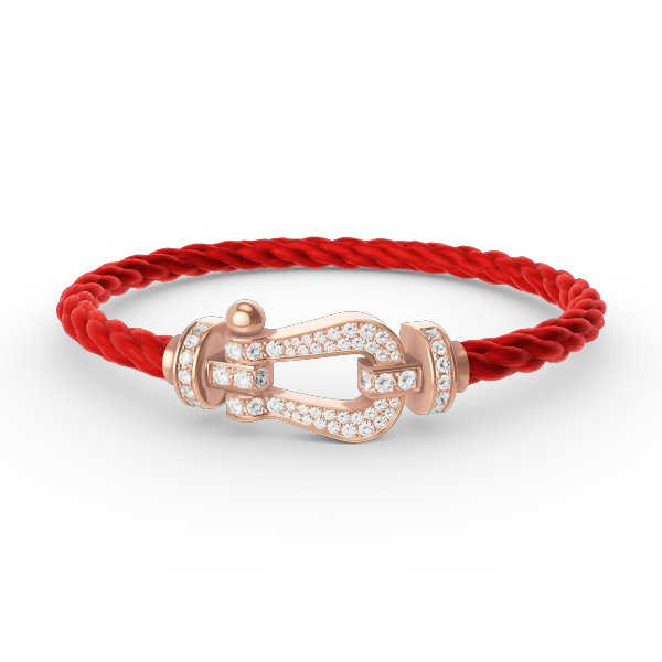 ¡®Sprite Jewelry¡¯FORCE LARGE HORSESHOE FULL DIAMOND BRACELET ROSE GOLD