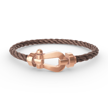 ¡®Sprite Jewelry¡¯FORCE LARGE HORSESHOE NO DIAMOND BRACELET ROSE GOLD