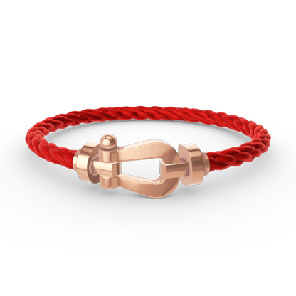 ¡®Sprite Jewelry¡¯FORCE LARGE HORSESHOE NO DIAMOND BRACELET ROSE GOLD