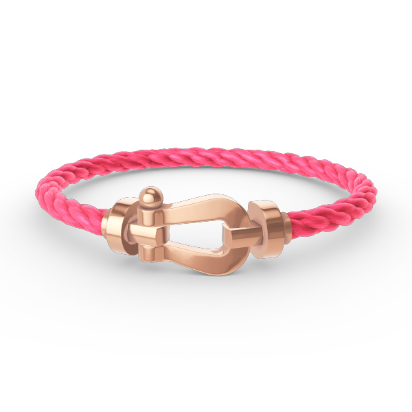 ¡®Sprite Jewelry¡¯FORCE LARGE HORSESHOE NO DIAMOND BRACELET ROSE GOLD