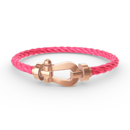 ¡®Sprite Jewelry¡¯FORCE LARGE HORSESHOE NO DIAMOND BRACELET ROSE GOLD