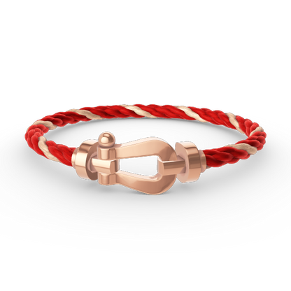 ¡®Sprite Jewelry¡¯FORCE LARGE HORSESHOE NO DIAMOND BRACELET ROSE GOLD