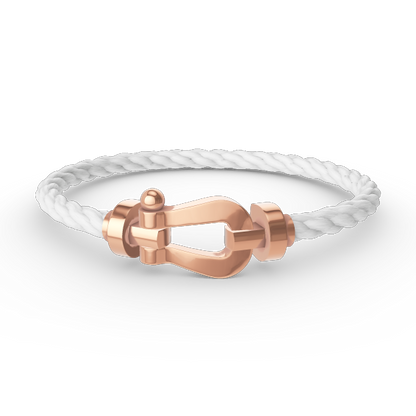 ¡®Sprite Jewelry¡¯FORCE LARGE HORSESHOE NO DIAMOND BRACELET ROSE GOLD