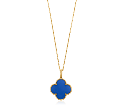 ¡®Sprite Jewelry¡¯CLOVER 25MM NECKLACE TURQUOISE ROSE GOLD