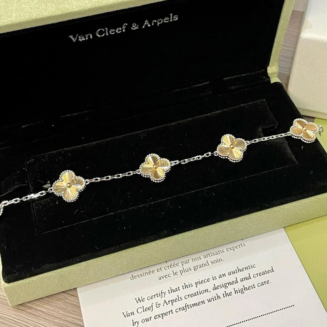 [Sprite Jewelry]New  CLOVER 5 MOTIF LASER BRACELET COLLECTION
