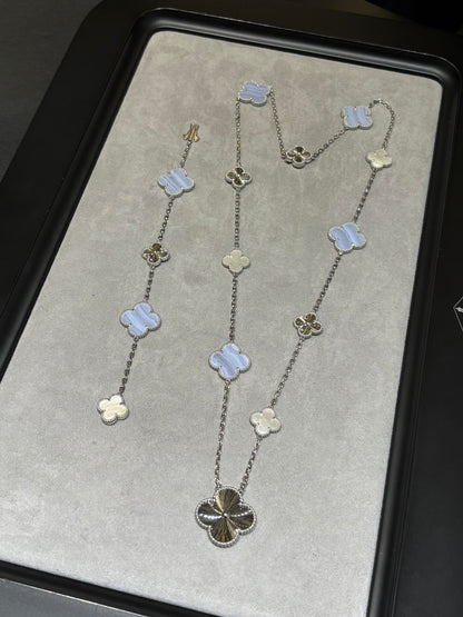 [¡®Sprite Jewelry¡¯] 25 NEW CLOVER 15 MOTIFS PURPLE CHALCEDONY