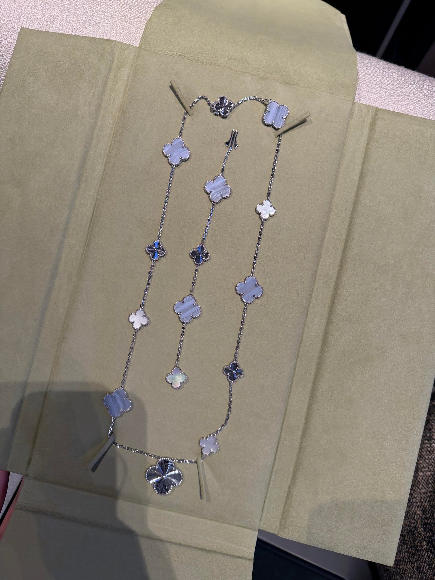 [¡®Sprite Jewelry¡¯] 25 NEW CLOVER 15 MOTIFS PURPLE CHALCEDONY