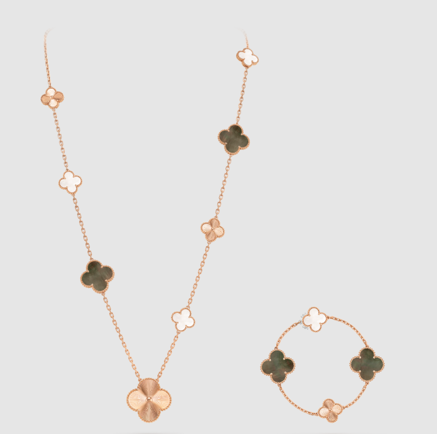 [¡®Sprite Jewelry¡¯] 25 NEW CLOVER 15 MOTIFS GRAY MOTHER-OF-PEARL