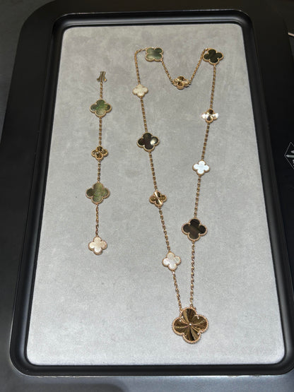 [¡®Sprite Jewelry¡¯] 25 NEW CLOVER 15 MOTIFS GRAY MOTHER-OF-PEARL