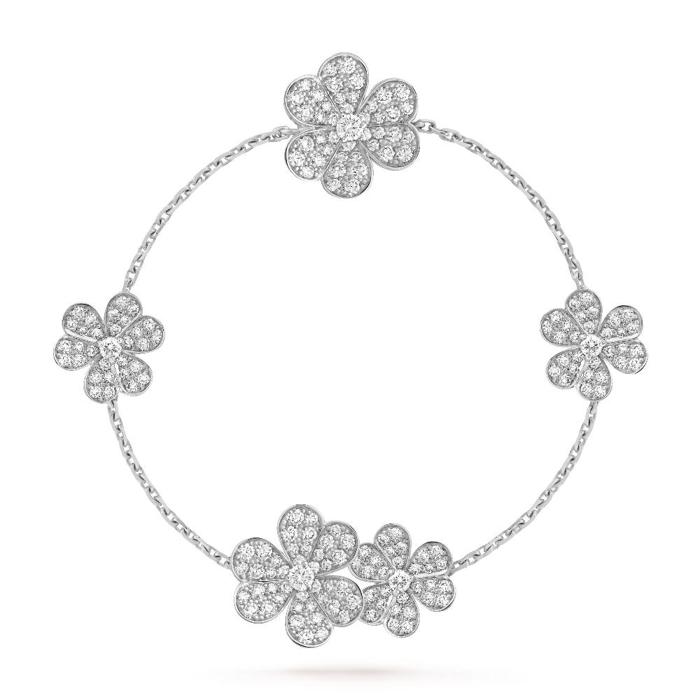 ¡®Sprite Jewelry¡¯FRIVOLE SILVER 5 FLOWERS BRACELET