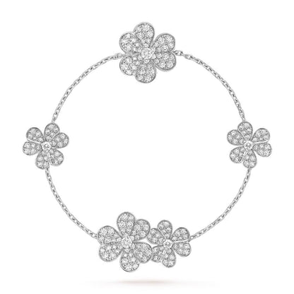 ¡®Sprite Jewelry¡¯FRIVOLE SILVER 5 FLOWERS BRACELET